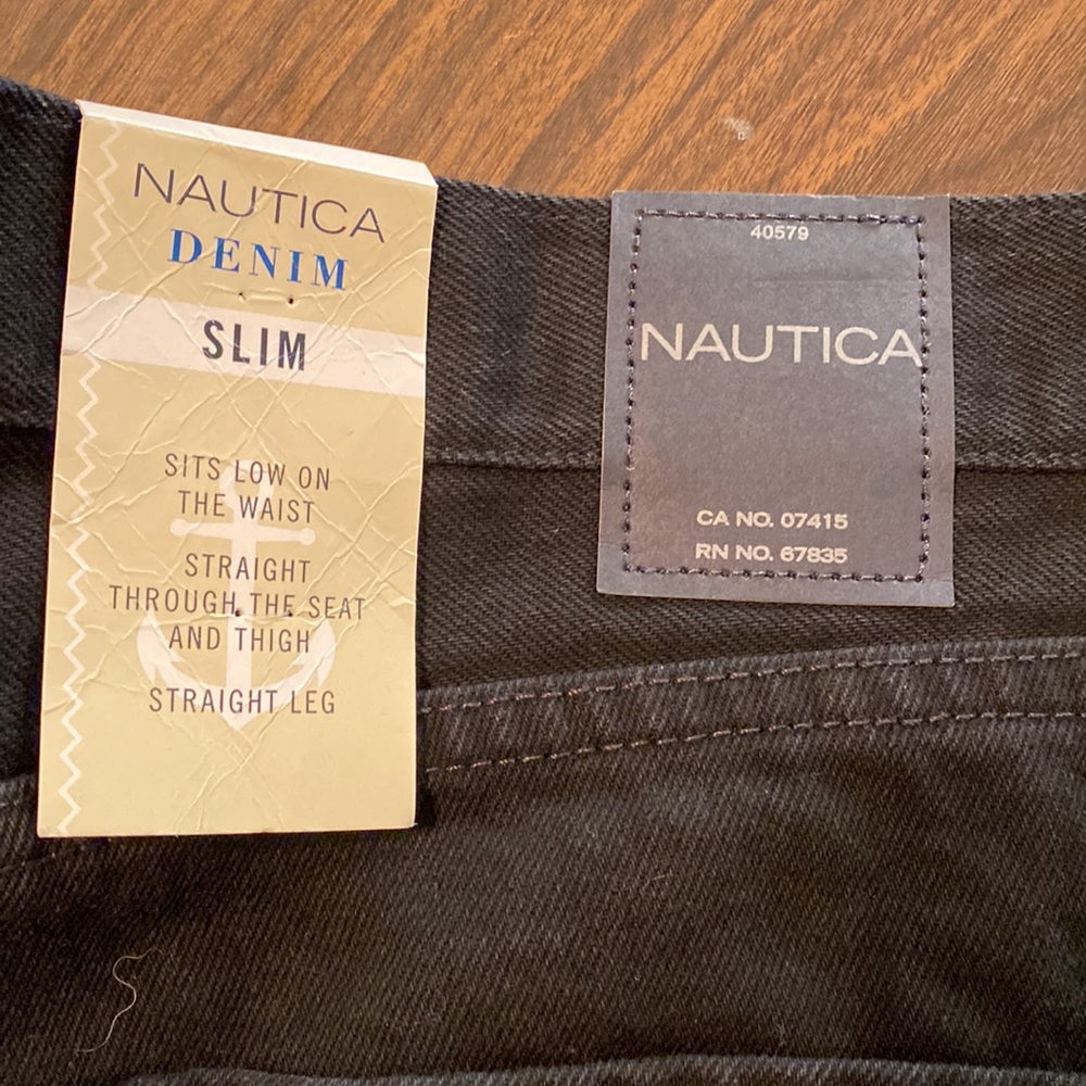 Nautical Denim black men’s jeans